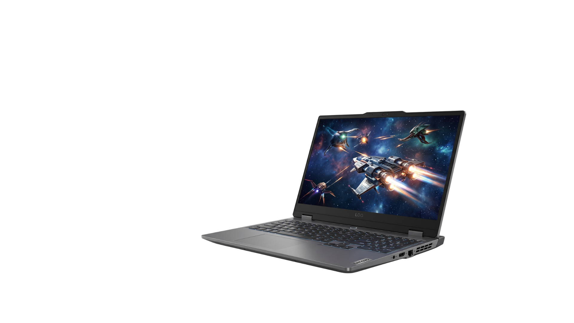 Lenovo LOQ 15AHP10 Gaming Laptop (15.6" FHD 144Hz 100% sRGB, AMD Ryzen 7-250, 16GB DDR5, 512GB NVMe SSD, NVIDIA GeForce RTX 5050 8GB) – Luna Grey -Pre owned Open Box
