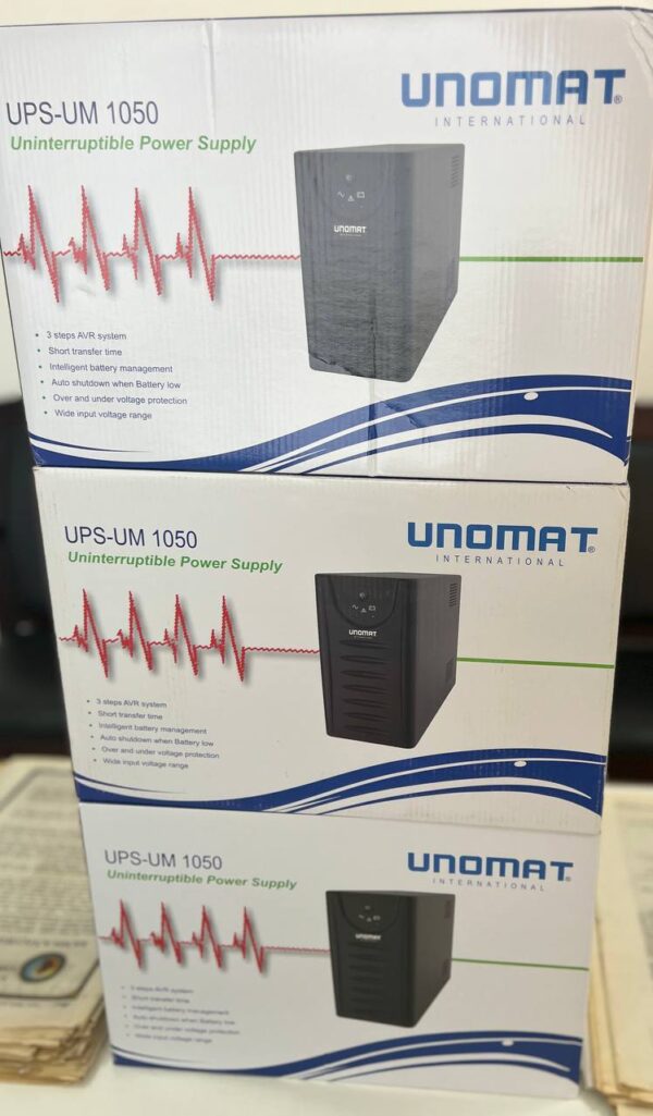 UNOMAT UPS 1050VA is a microprocessor-controlled automatic