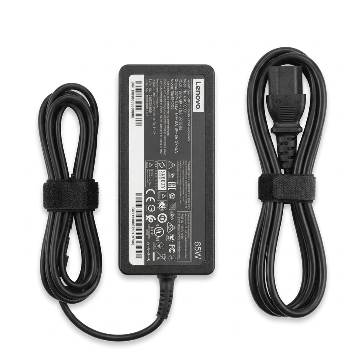 Lenovo 65W AC Laptop Power Adapter Charger (20V 3.25A)