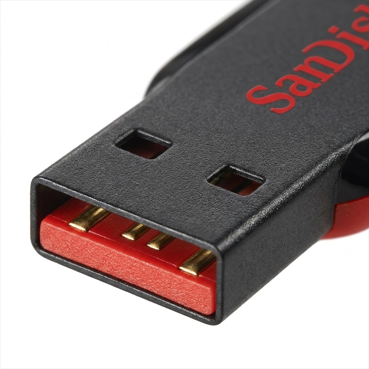 SanDisk Cruzer Blade 32GB USB 2.0 Flash Drive (Black & Red)