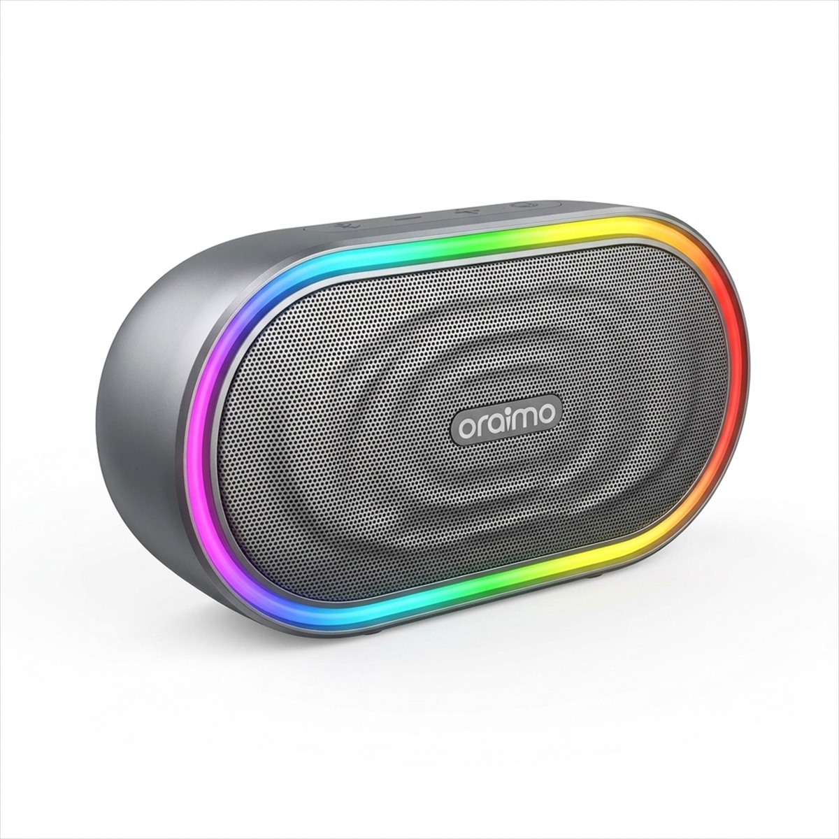 Oraimo SpaceBox Portable Bluetooth Speaker with HavyBass DSP 2.0 (16-Hour Playtime, Space Grey)