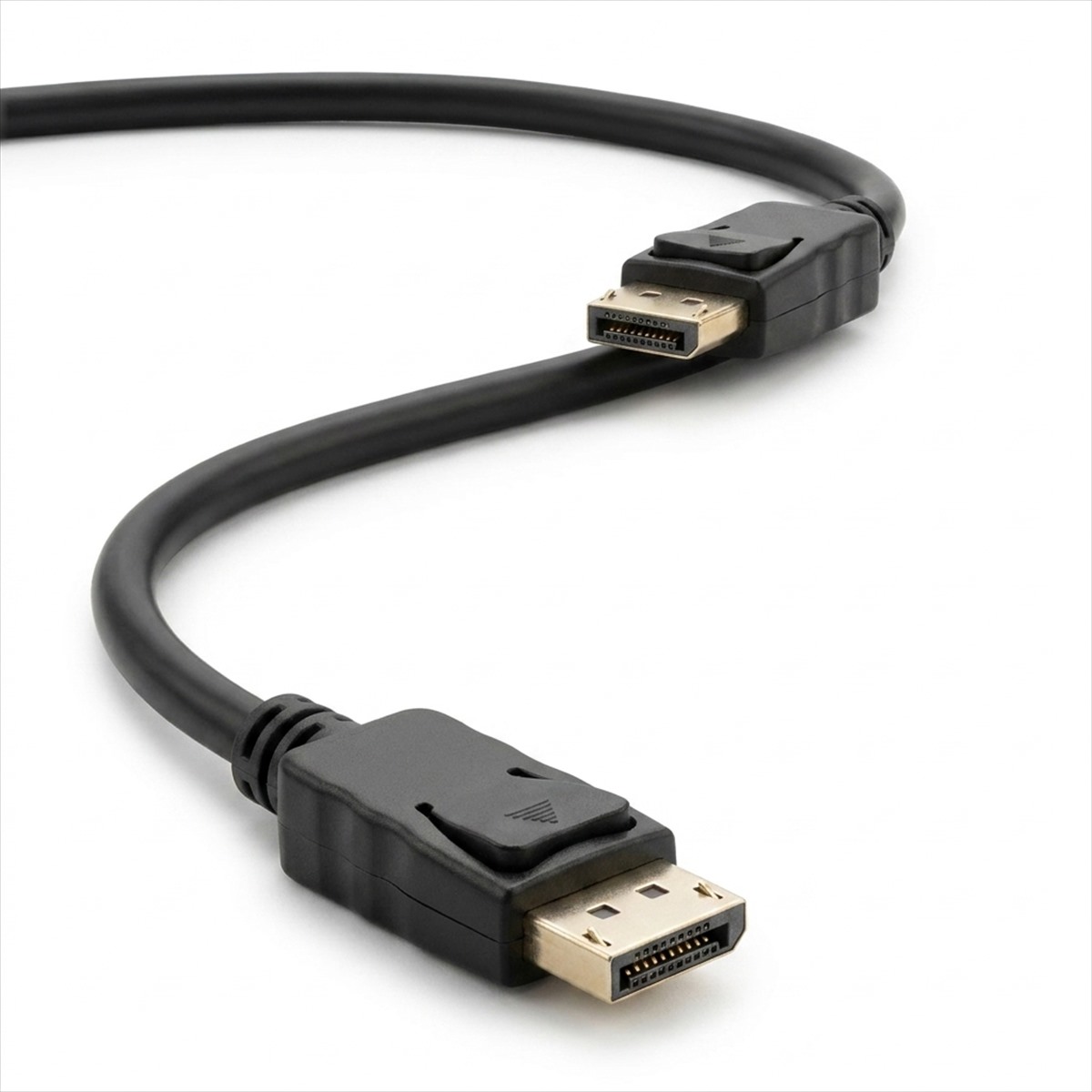 8K DisplayPort 1.4 Cable (6ft / 1.8m) – Ultra HD with Gold-Plated Connectors & Locking Latches ( Pre Owned )
