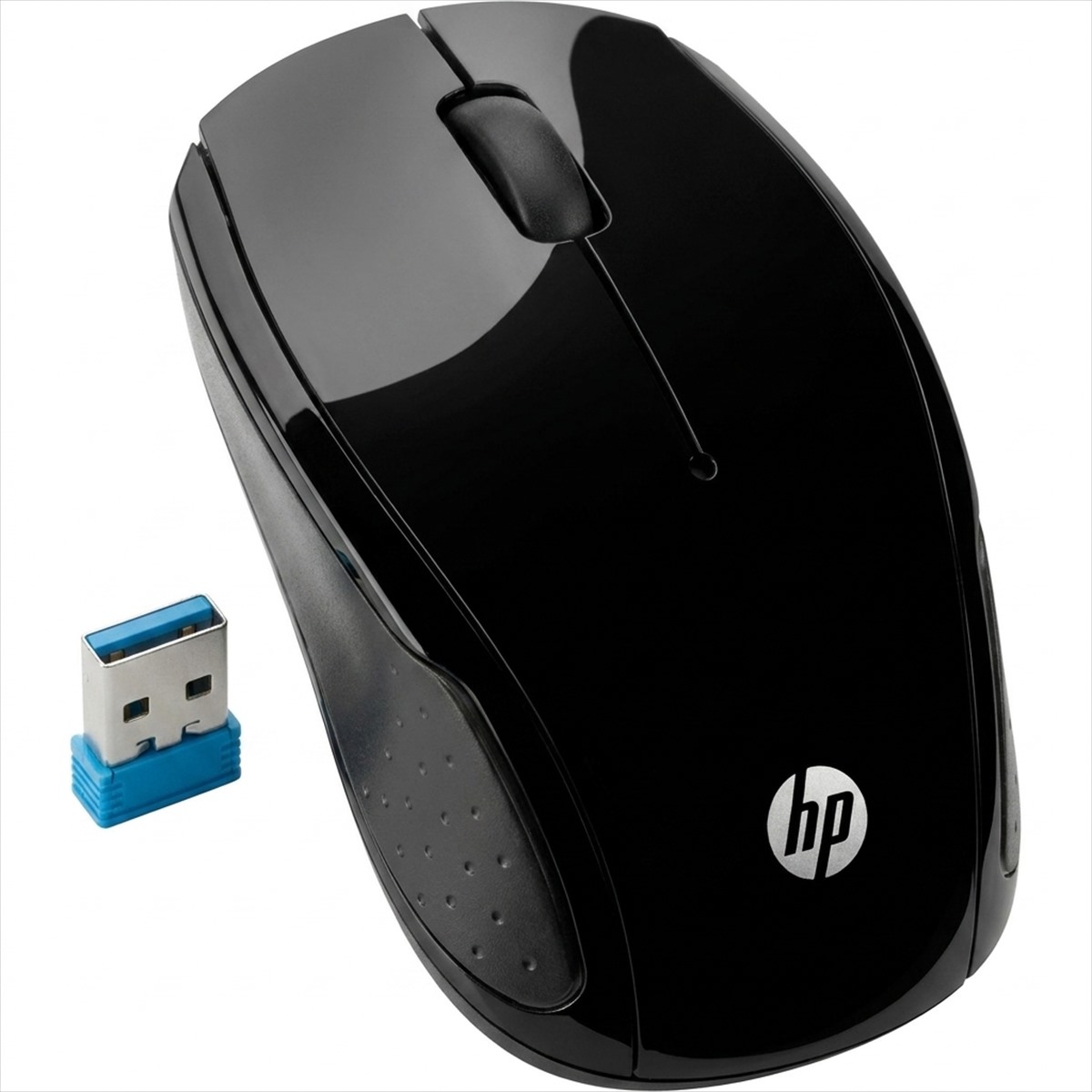 HP 200 Wireless Optical Mouse – 2.4GHz Cordless Desktop Mouse (Black)