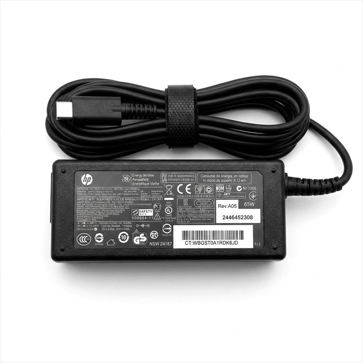 HP 65W Smart AC Laptop Power Adapter Charger (19.5V 3.33A)