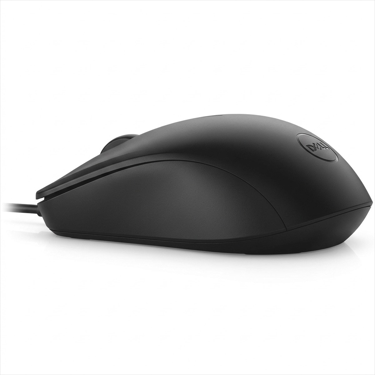 Dell MS116 Wired USB Optical Mouse – Ambidextrous Everyday Desktop Mouse (Black)