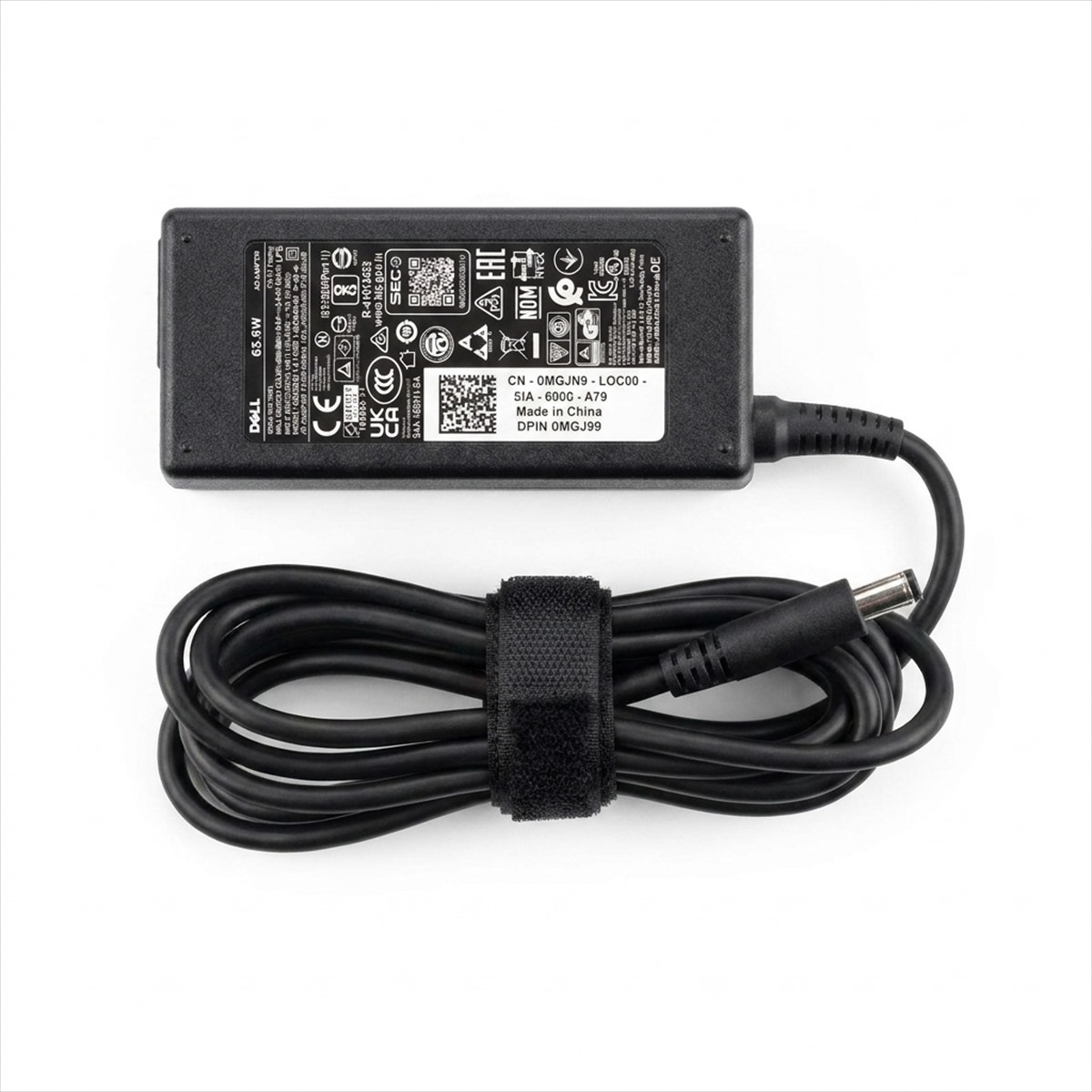 Dell 65W Smart AC Laptop Power Adapter Charger (19.5V 3.34A)