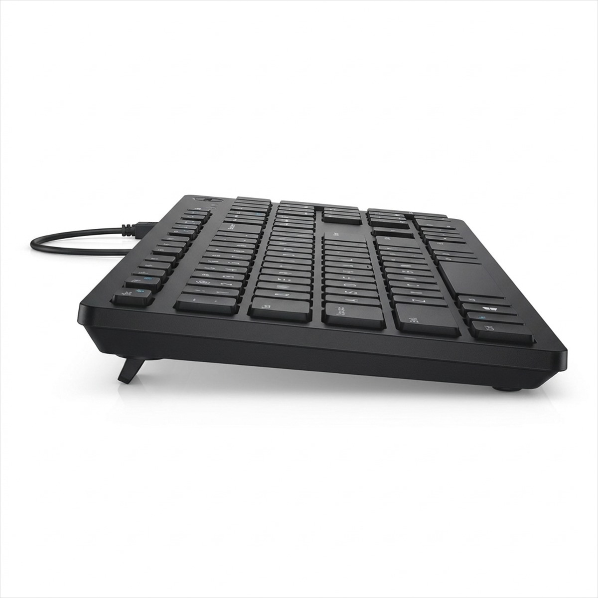 Dell KB216 Wired Multimedia USB Keyboard – Full-Size Desktop Keyboard (Black)