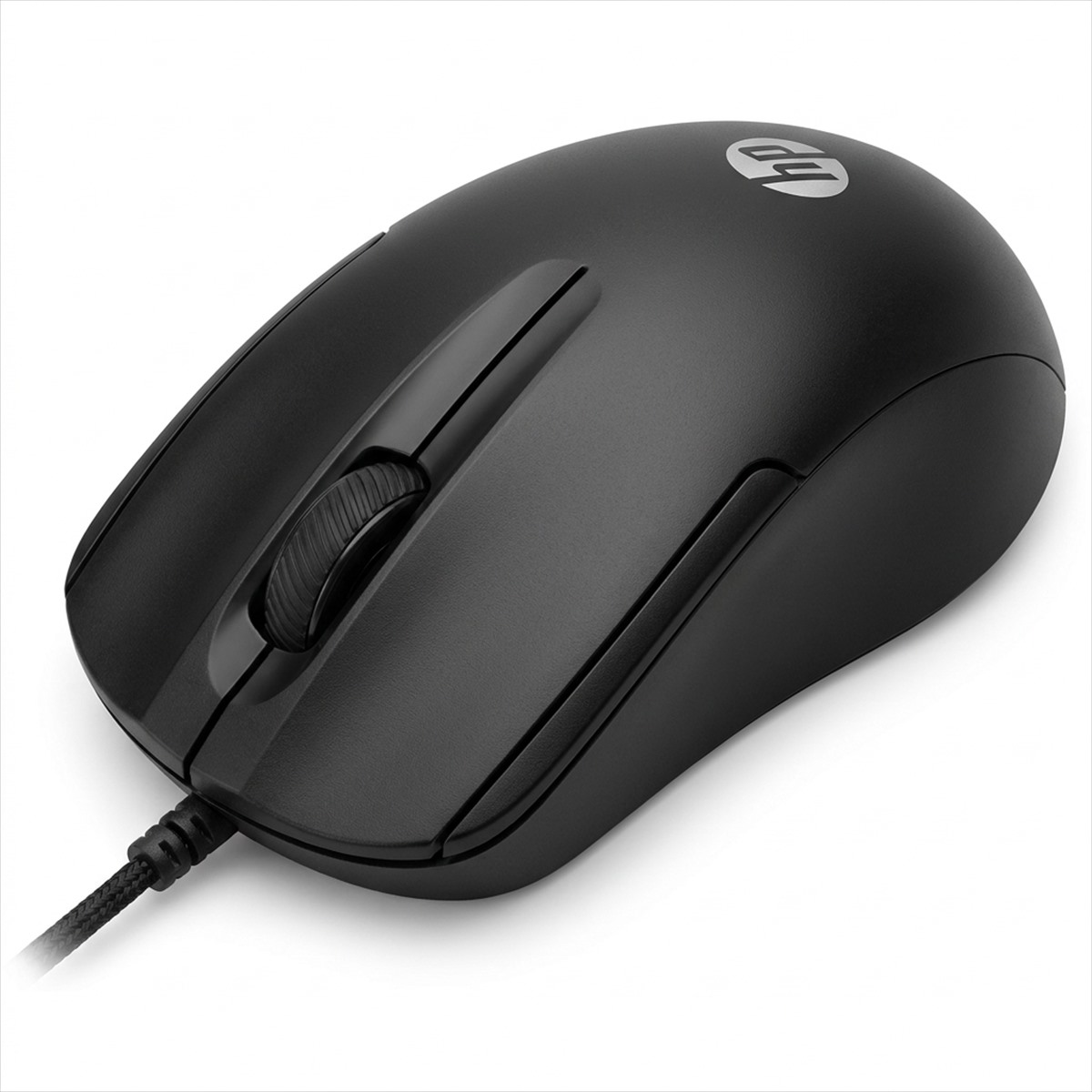 HP M10 Wired USB Optical Mouse – Ambidextrous Everyday Desktop Mouse (Black)