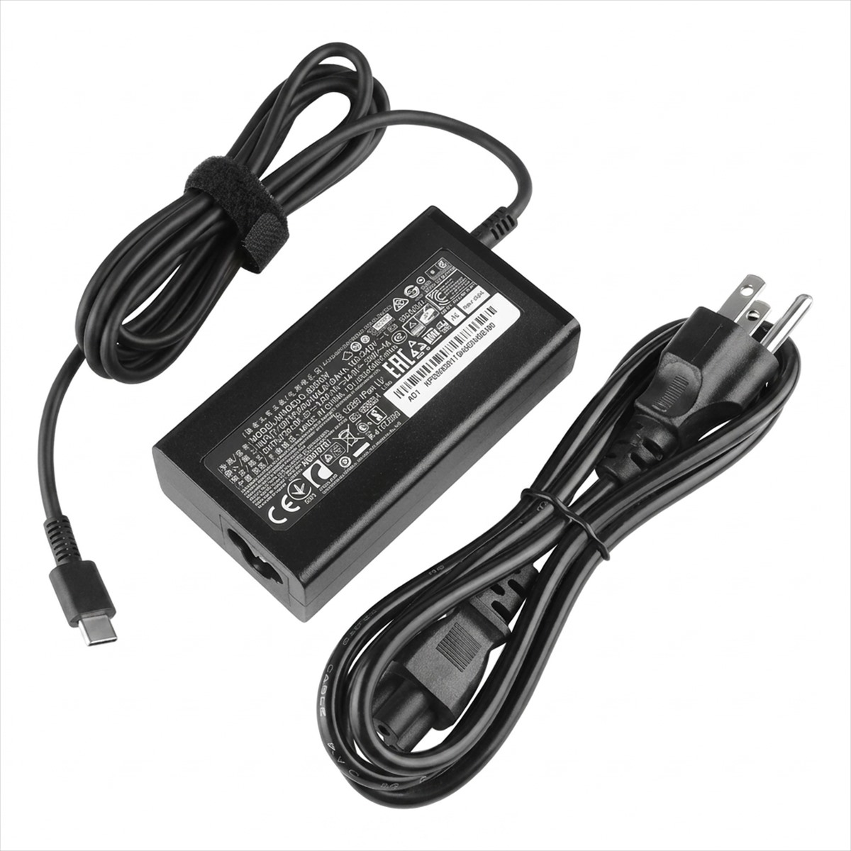 Acer 65W AC Laptop Power Adapter Charger (19V / 3.42A – 65W Compatible)