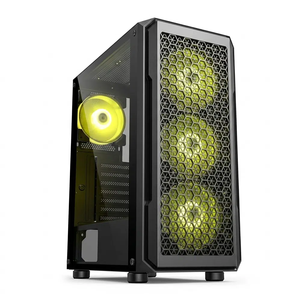 Custom Gaming PC Desktop (Intel Core i5-10400F, ASUS B460 Gaming Motherboard, 16GB DDR4, 256GB NVMe SSD, NVIDIA GeForce RTX 2070 8GB, 4x RGB Fans Gaming Case) – Pre-Owned (3 Months Warranty)